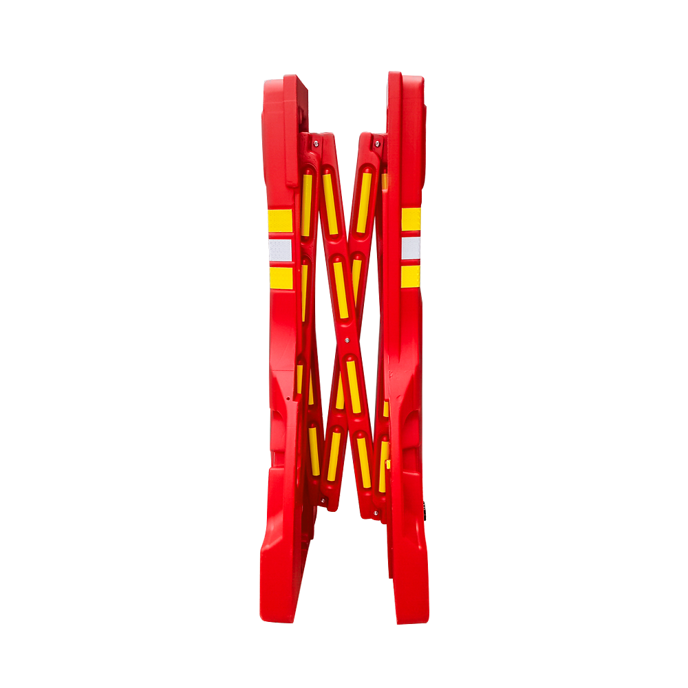 Accordion Barrier  Red 2300 x 110 mm