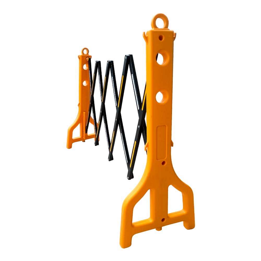 Accordion Barrier  Yellow 2550 x 970 mm