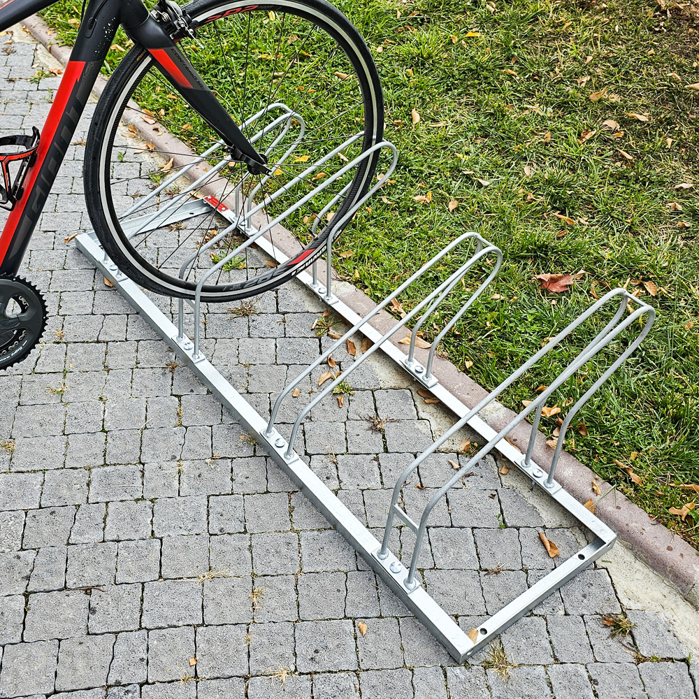 ECO 4- Bike Rack Galvanized Metal 40 x140 cm