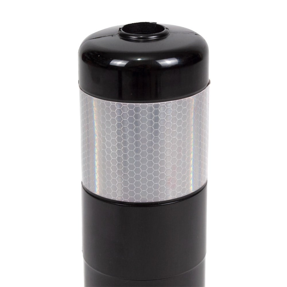 Black TPU Delineator 30 x 8 cm