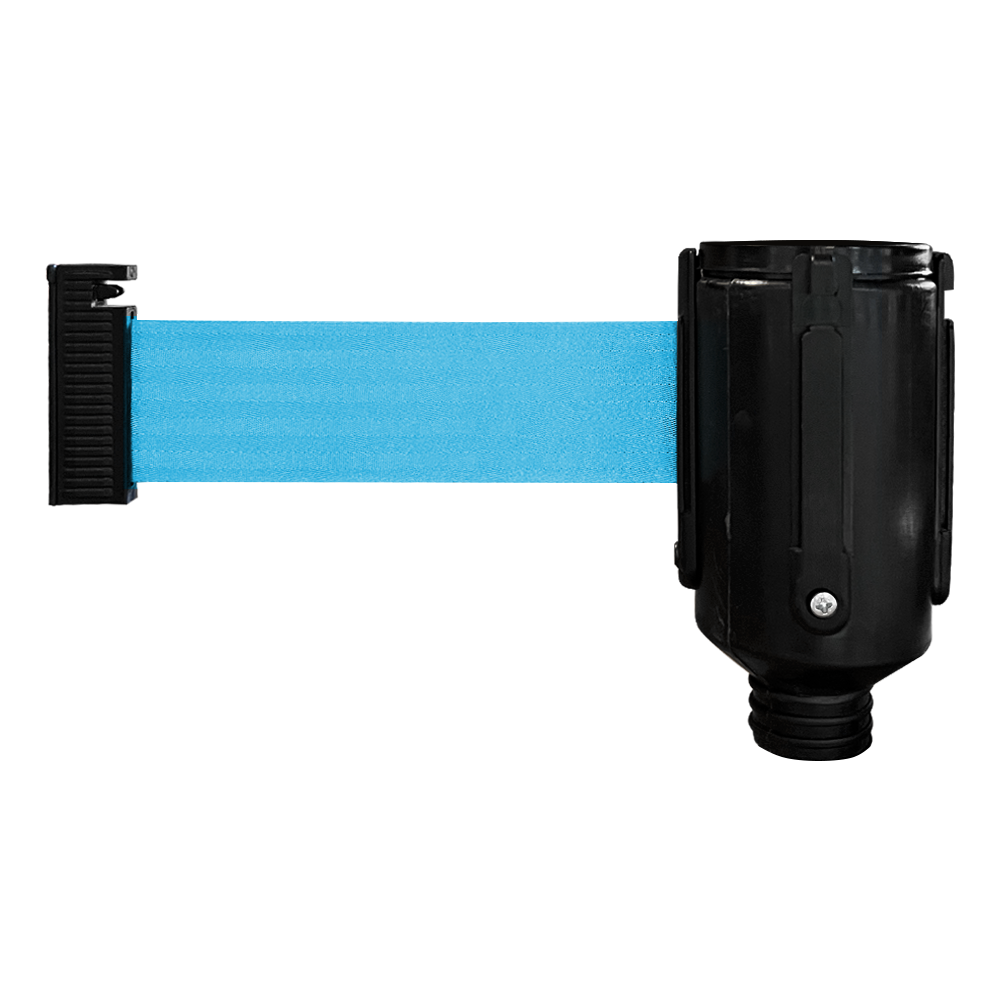 Retractable Belt Mechanism for Delineators and Traffic Cones