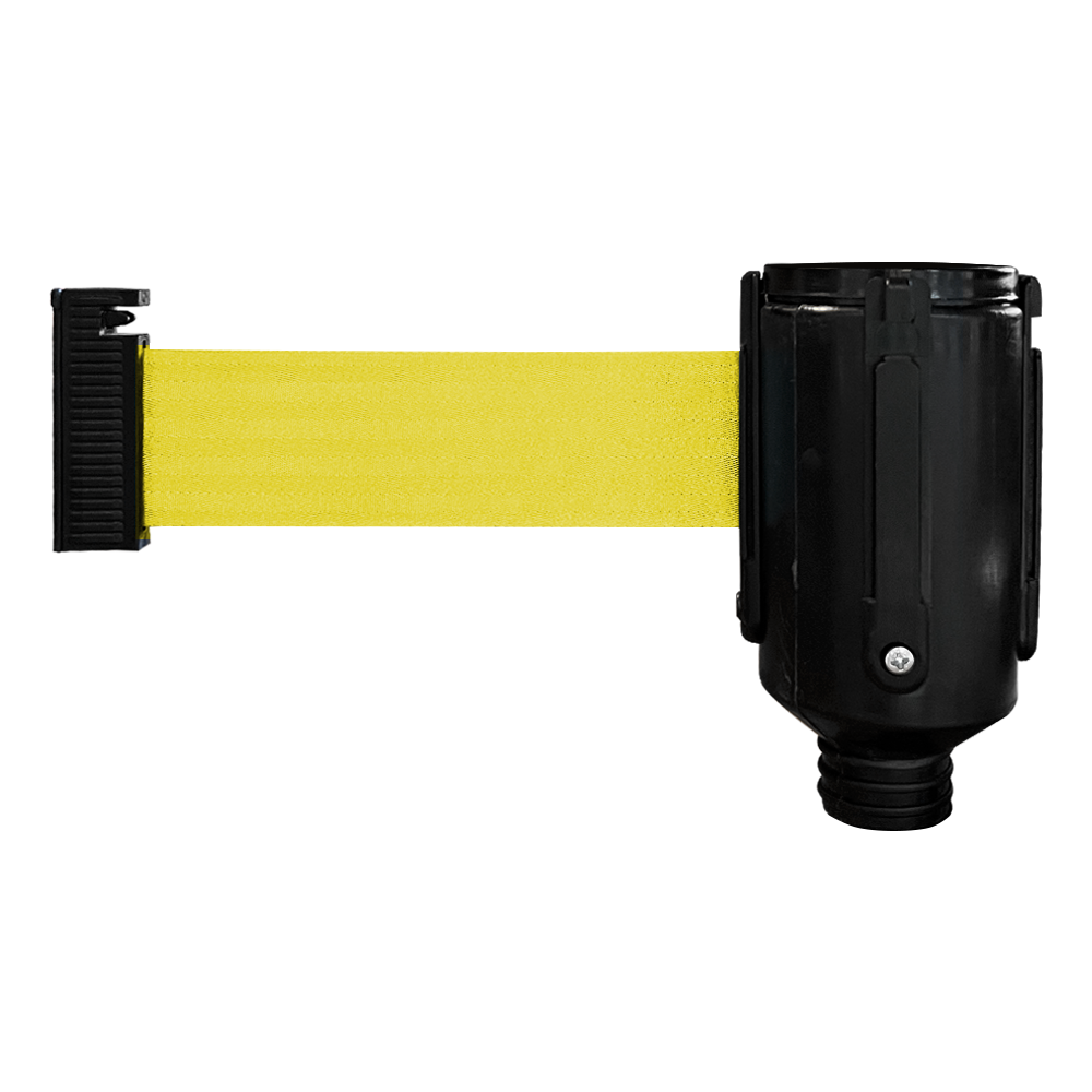 Retractable Belt Mechanism for Delineators and Traffic Cones