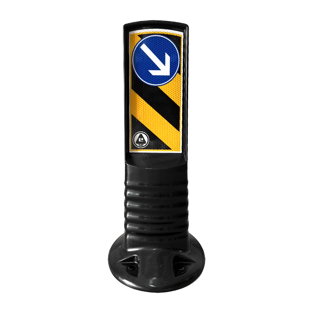 Esnek Refüj Başı Levhası 45 x 10 cm