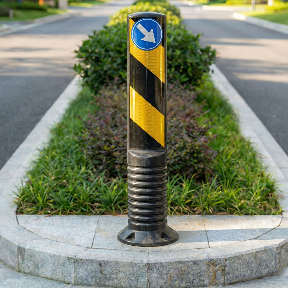 Esnek Refüj Başı Levhası 80 cm