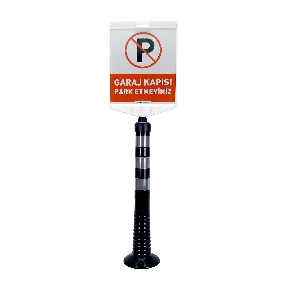Garaj Kapısı Park Edilmez Dikdörtgen Levha Çift Taraf Baskı