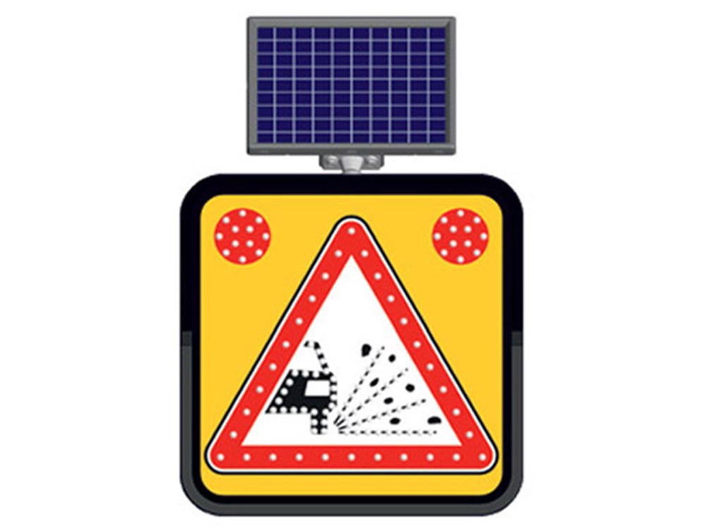 Güneş Enerjili Gevşek Malzemeli Zemin Levhası 60x60cm