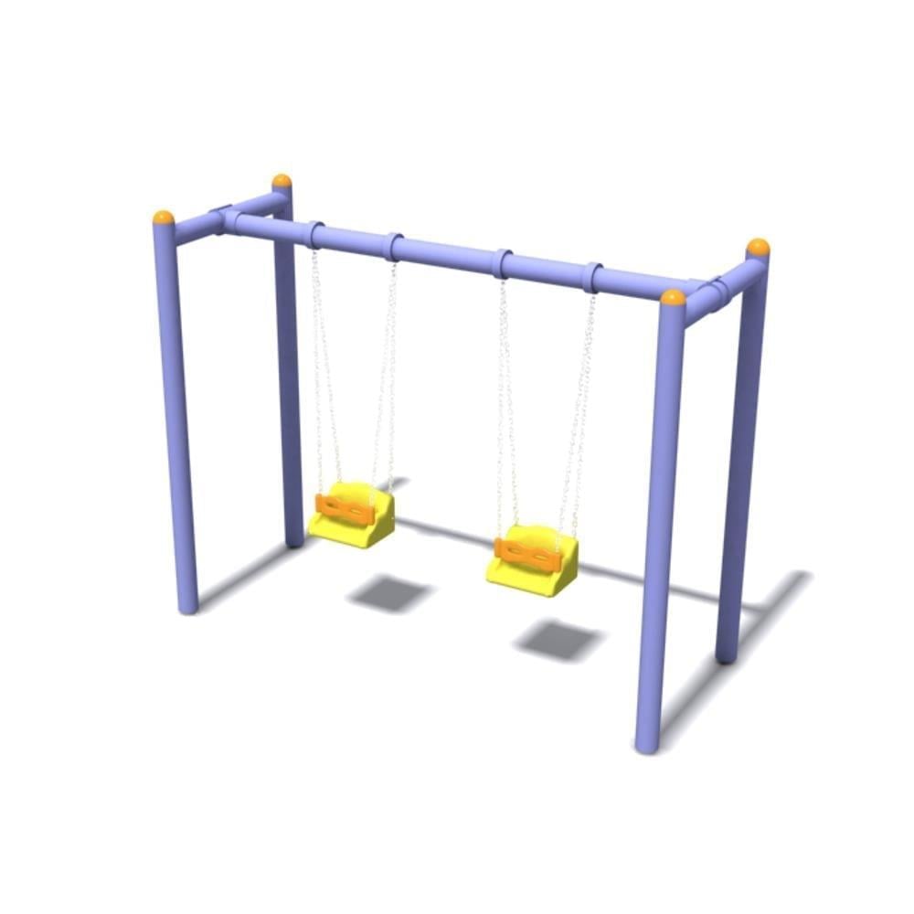 İkili Salıncak, Standart Tip Park Salıncağı 114 x 2mm