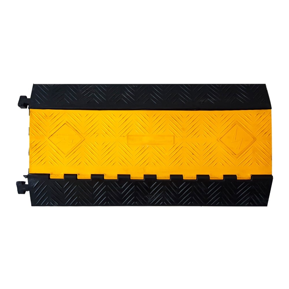 Kablo Kanallı Hız Kesici 3 Kanallı Yol Kasisi 50 x 92 x 7,5 cm