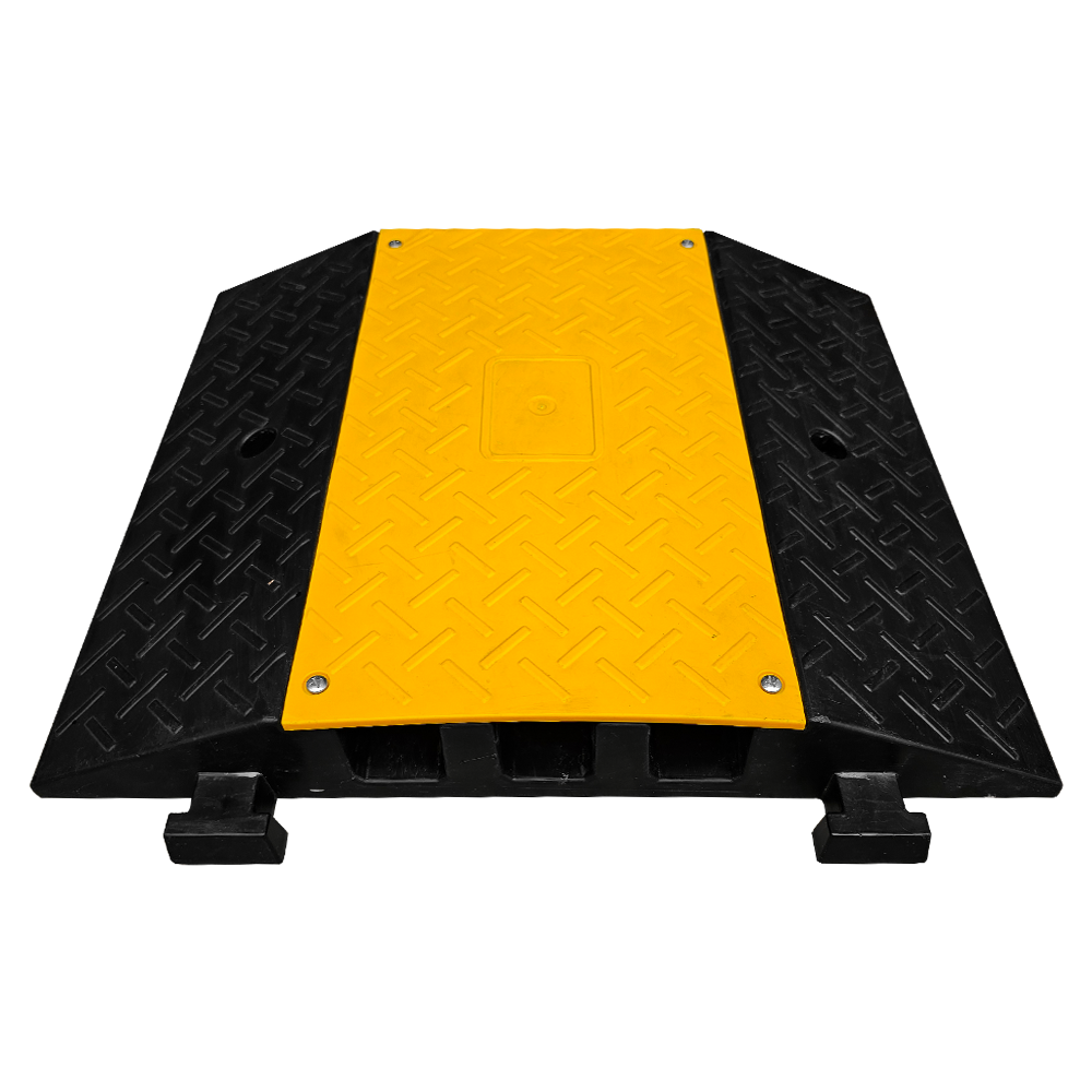 Kablo Kanallı Hız Kesici 3 Kanallı Yol Kasisi 60 x 50 x 7,5 cm