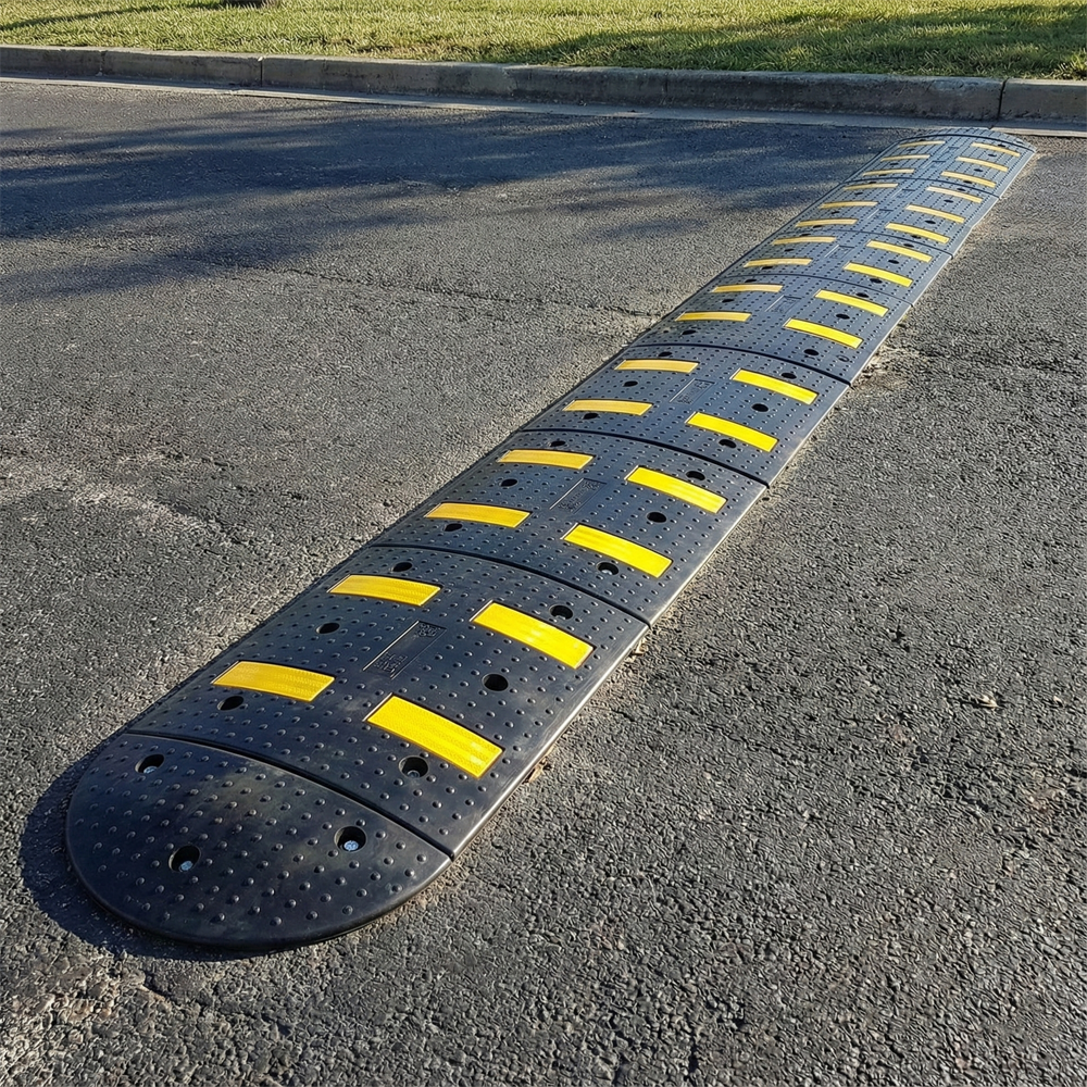 Kauçuk Hız Kesici Kapaklı Set, Yol Kasisi 8 Metre