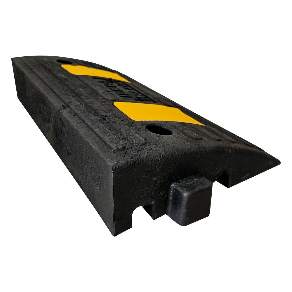 Rubber Cable Protector Parking Ramp 30 × 50 × 10 cm