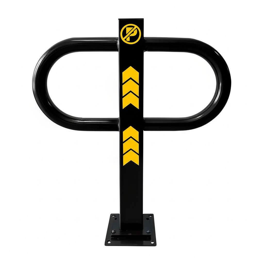 Kilitli Otopark Direği 75 cm, Çıkan Tip Kızaklı Park Bariyeri