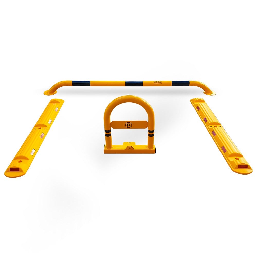 Kişisel Otopark Bariyeri Seti - Sarı Eko