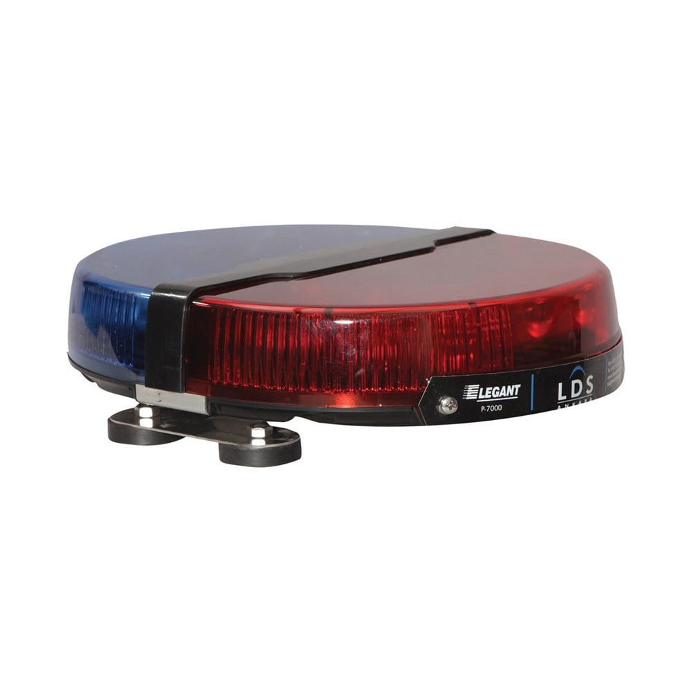 Mini Tepe Lambası Expert Mıknatıslı E-1134 Kırmızı-MaviMıknatıslı Mini Tepe Lambaları