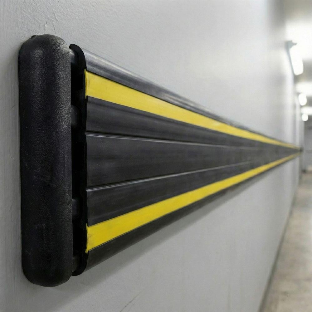 Otopark Kauçuk Duvar Koruma 3 Metre