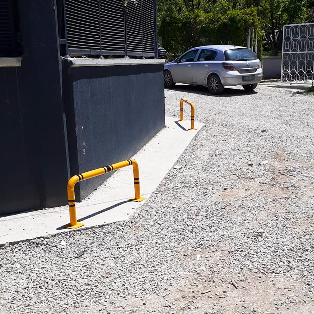 Column Protecting Barrier, Metal Barrier 104x46cm