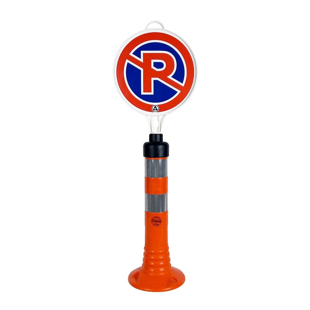 Park Yapılmaz Uyarı Levhalı Delinatör Seti Turuncu