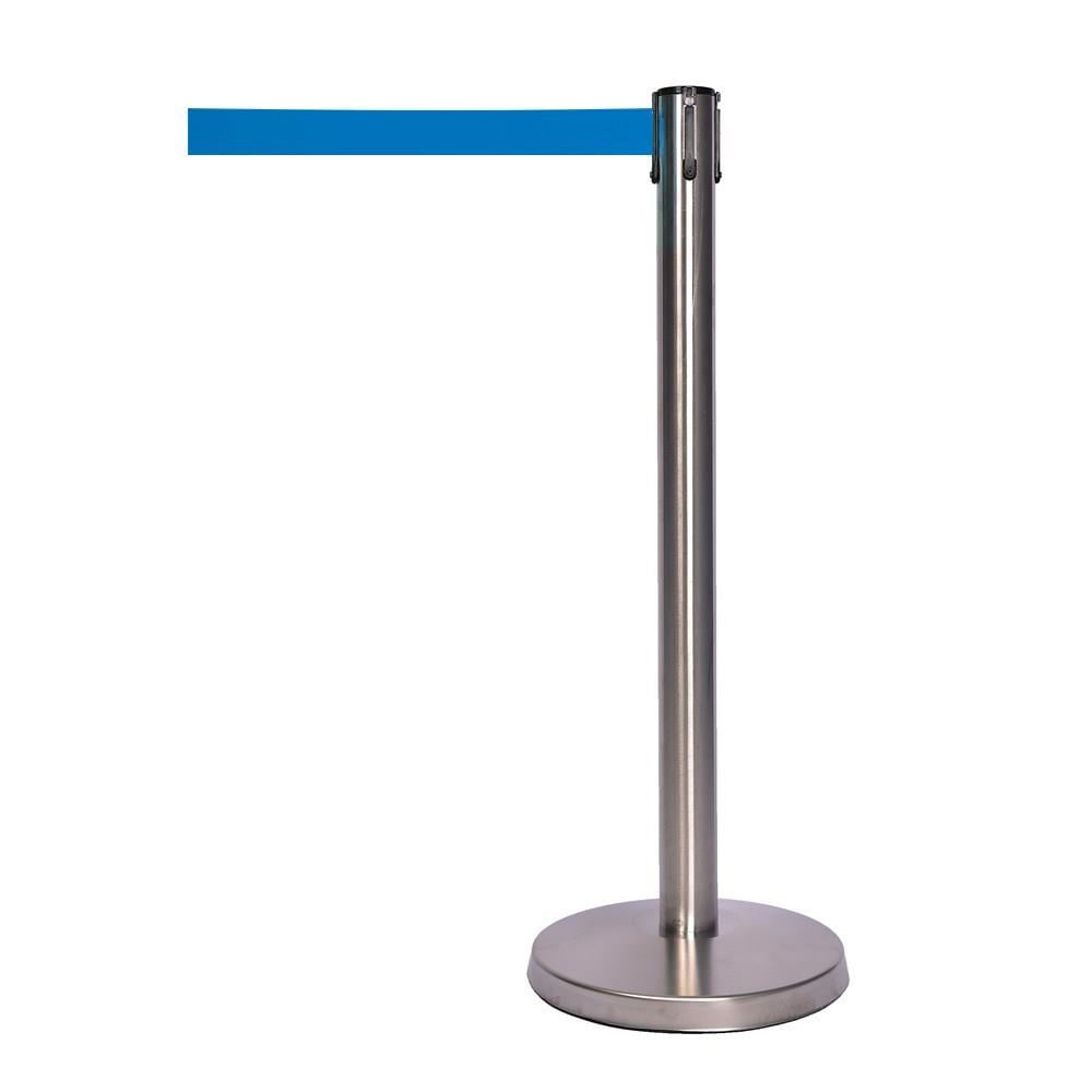 Stainless Retractable Belt Barrier - 304 Steel