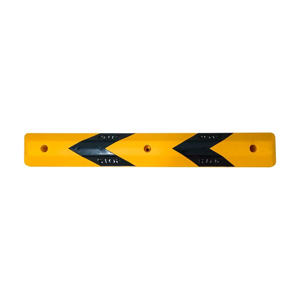10lu Plastik Oto Park Araç Stoperi 110 cm Sarı-Siyah