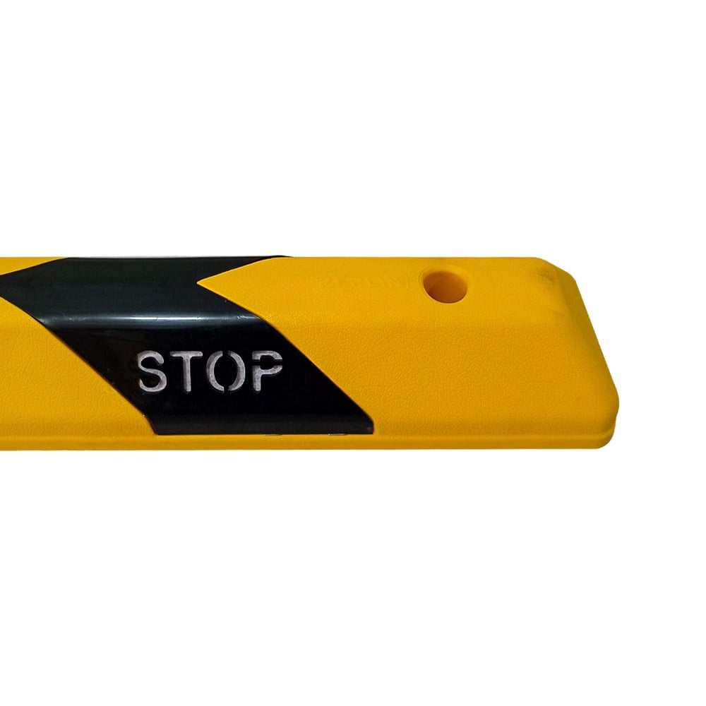 Plastik Oto Park Araç Stoperi 110 cm Sarı-Siyah