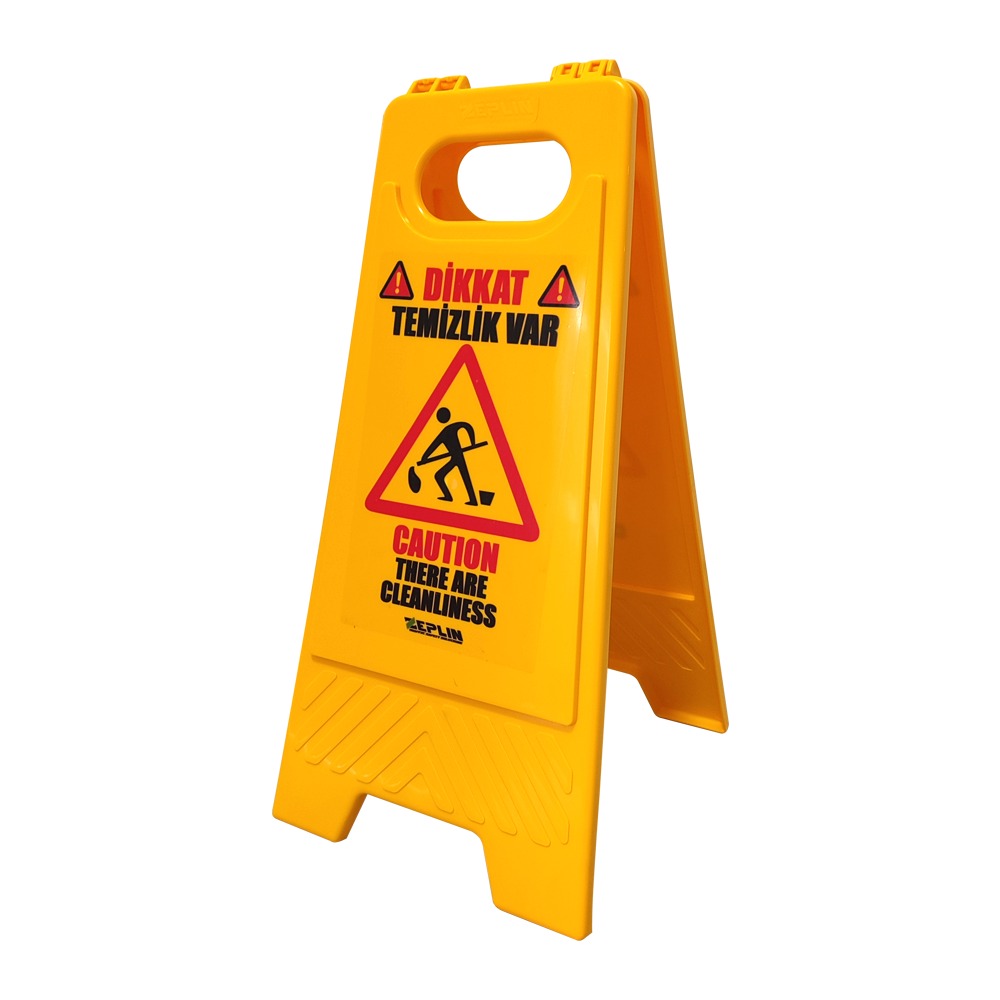 PPC Temizlik Var Levhası