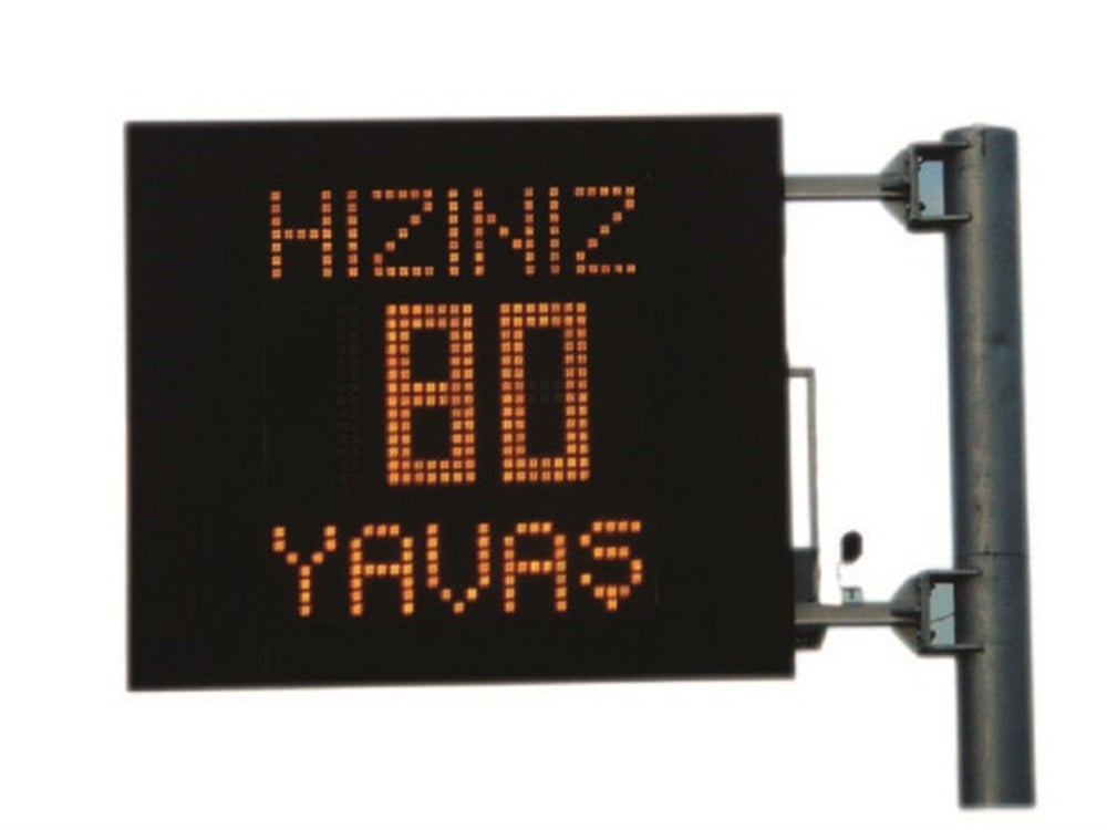 LED Speed Warning System with Doppler Radar