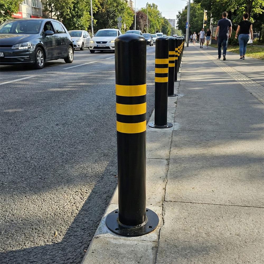 Sabit Metal Direk, Metal Duba 54 x 9 cm