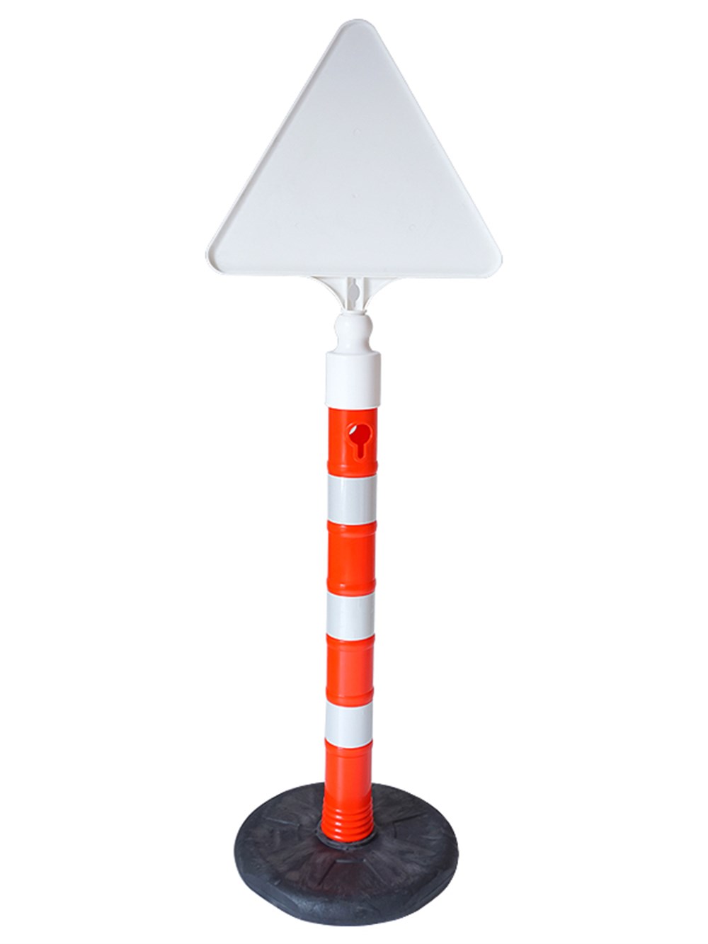 Sağdan Daralan Yol Üçgen Levha Çift Taraf Baskı