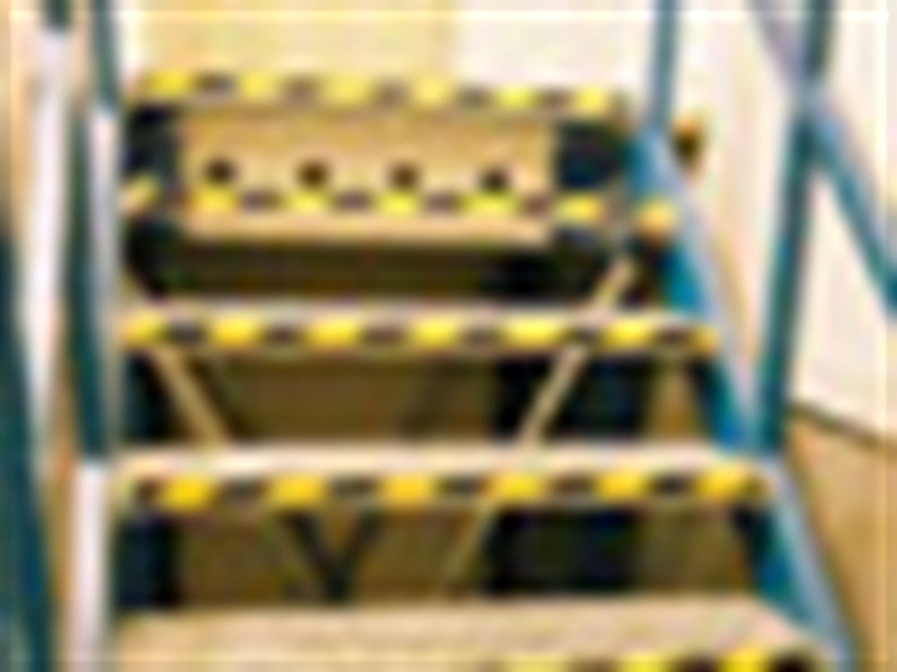 Sarı - Siyah Reflektif Bant, Reflektif Şerit 5 cm x 10 m