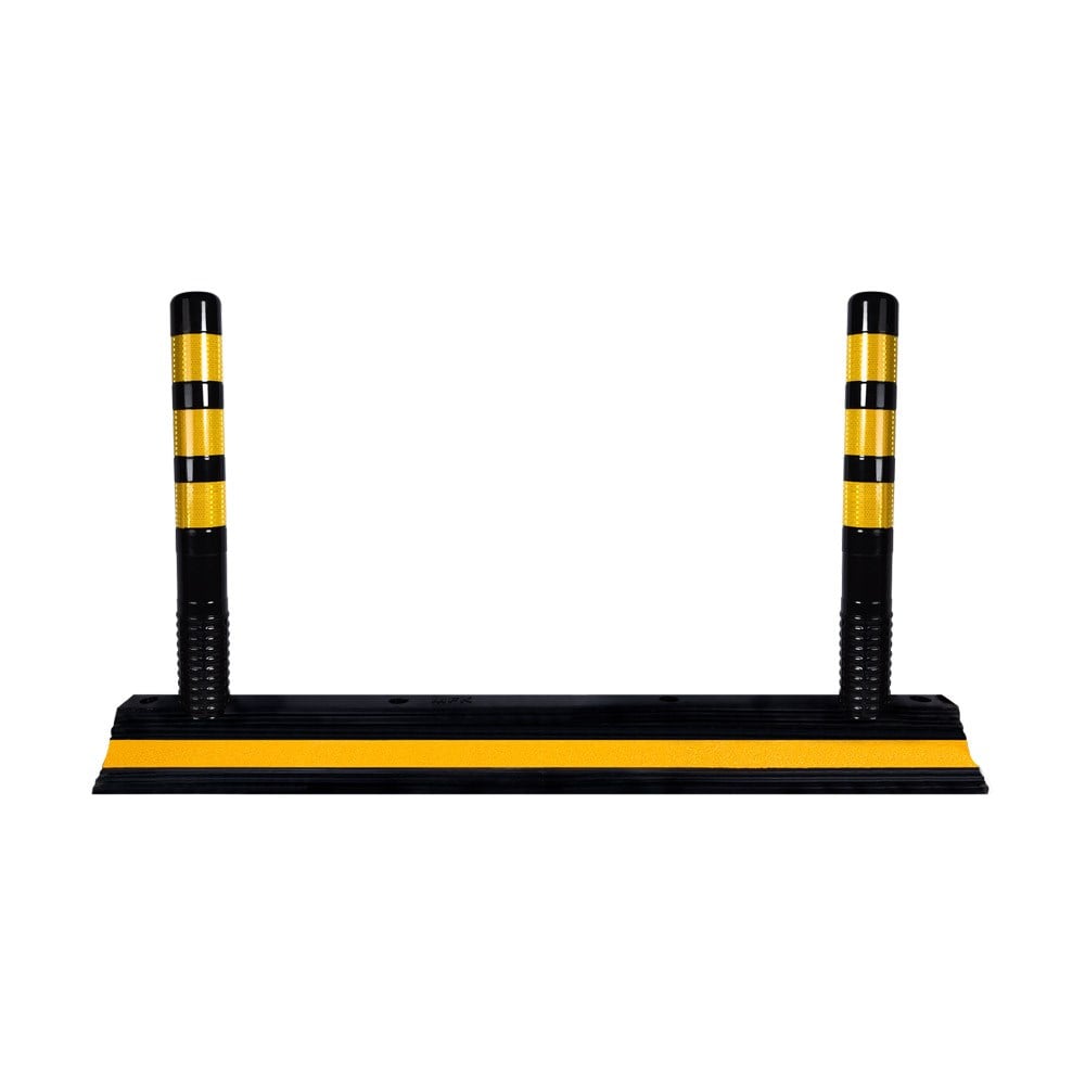 Siyah Tabanlı 2 Delinatörlü Şerit Düzenleme 134x24x10 cmŞerit Düzenleme Butonu