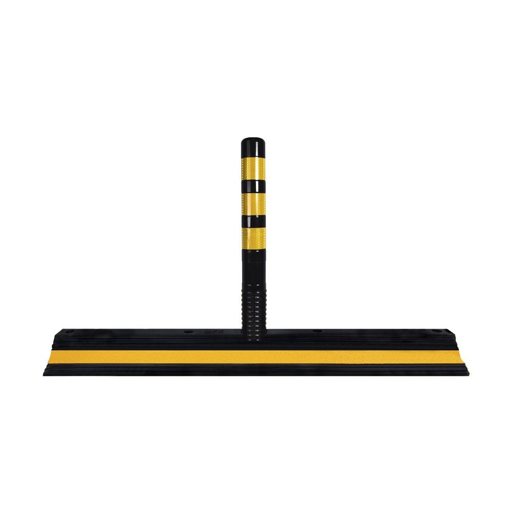 Siyah Tabanlı Delinatörlü Şerit Düzenleme 138x24x10 cmŞerit Düzenleme Butonu