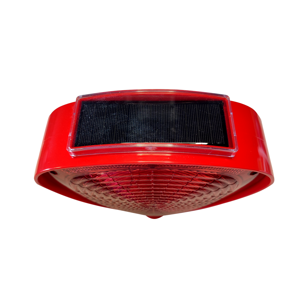 Solar Triangular Red Flasher