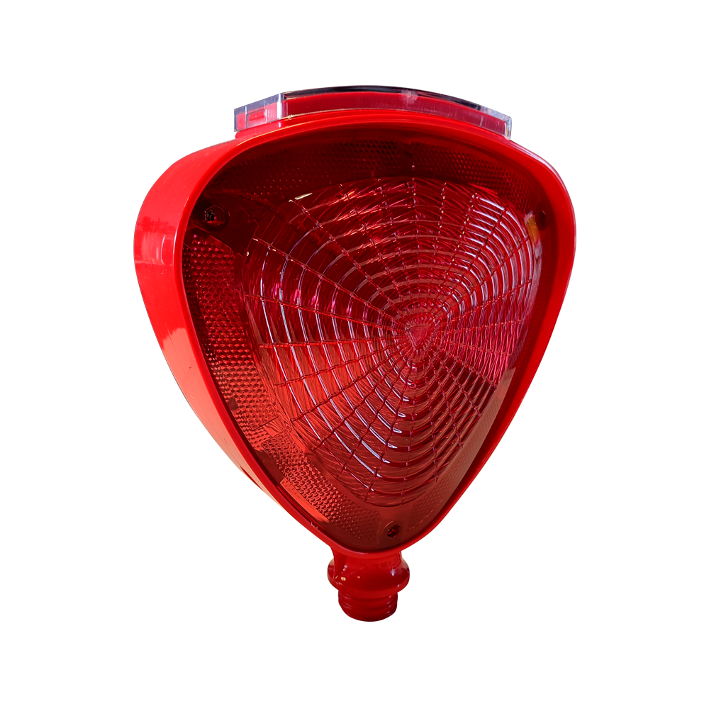 Solar Triangular Red Flasher