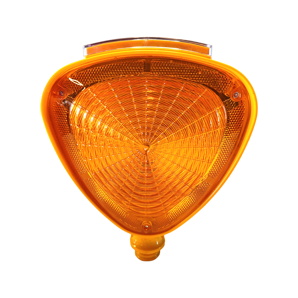 Solar Triangular Yellow Flasher