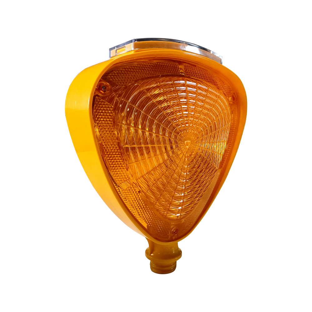 Solar Triangular Yellow Flasher