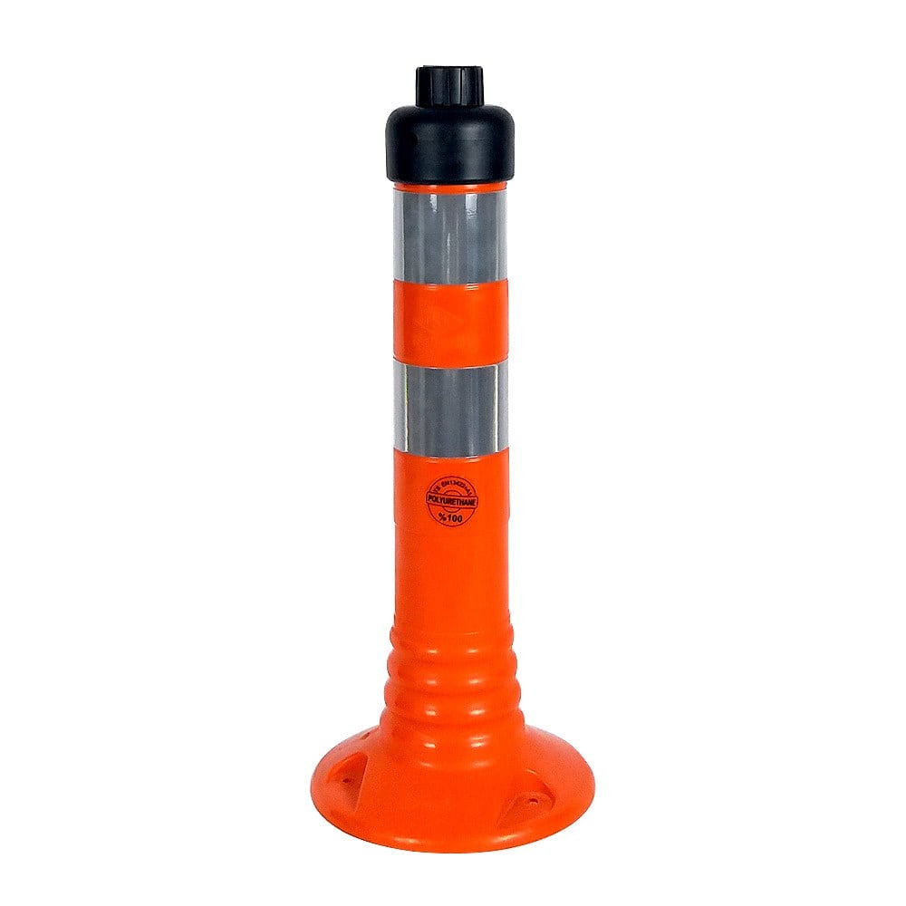 Solar Üçgen Flaşörlü Delinatör Seti Turuncu