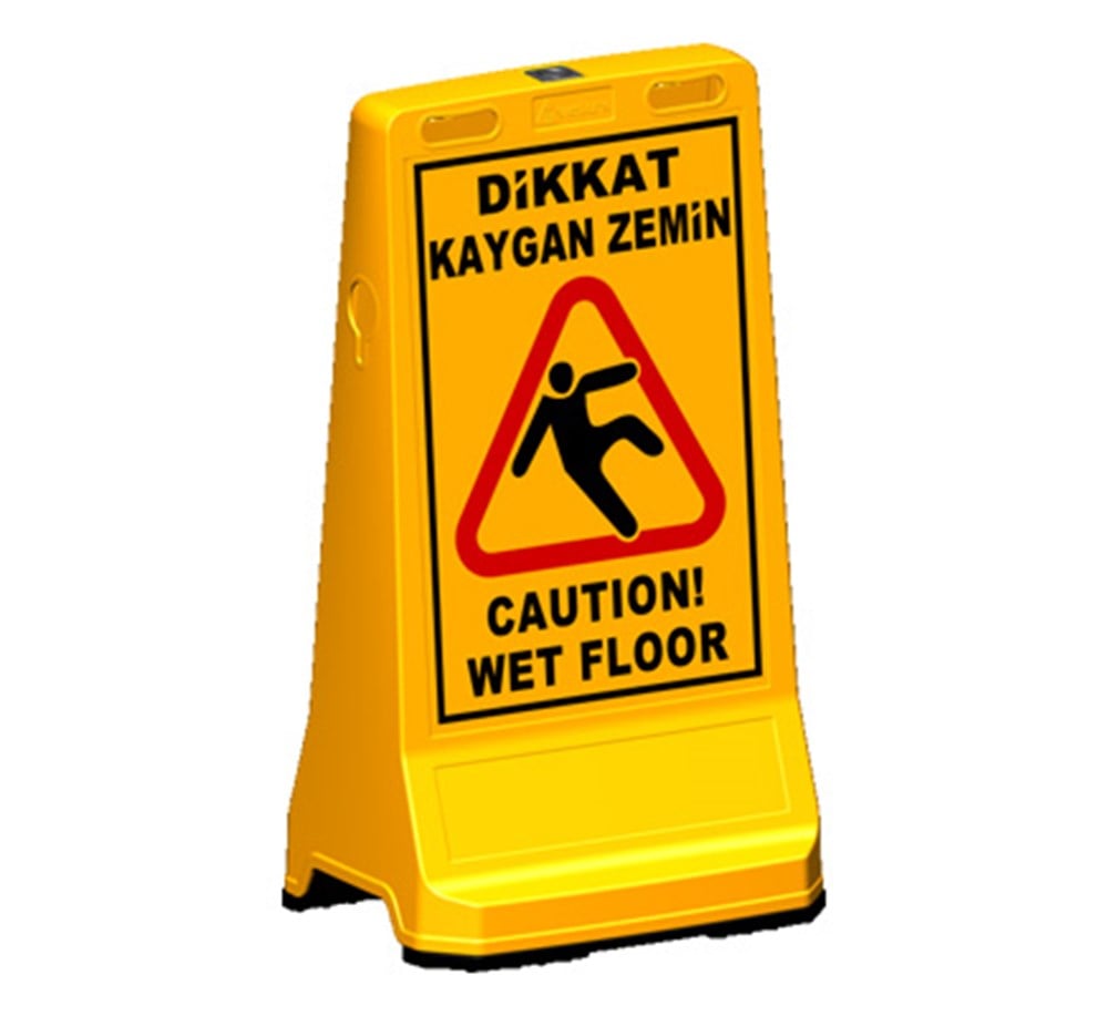 Dikkat Kaygan Zemin Uyarı Dubası 90 cm