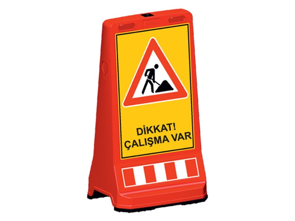 Dikkat Çalışma Var Uyarı Dubası 90 cm