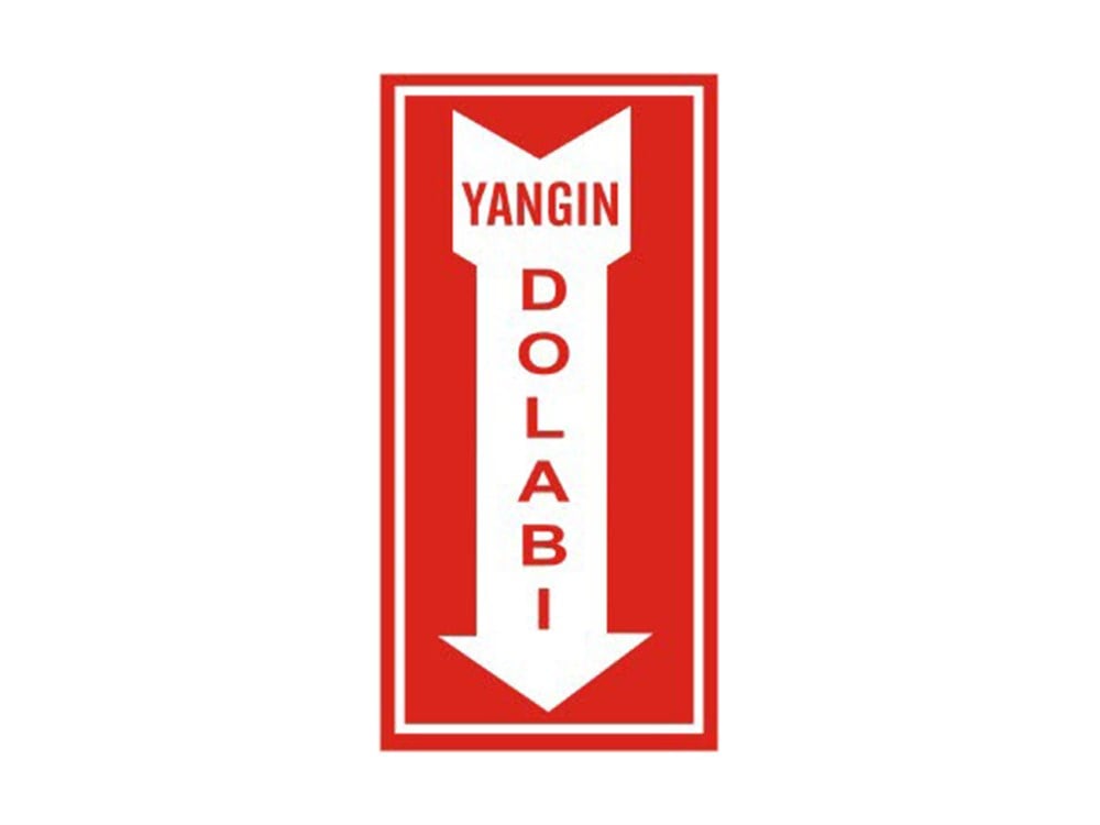 Yangın Dolabı Fotolümenli 12x295 cm Dekota