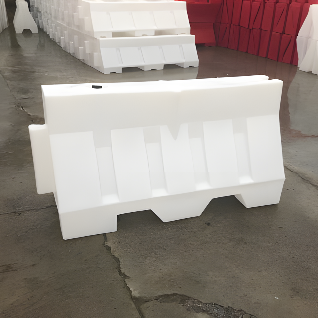 Yol Bariyeri Beyaz 120 x 80 x 50 cm