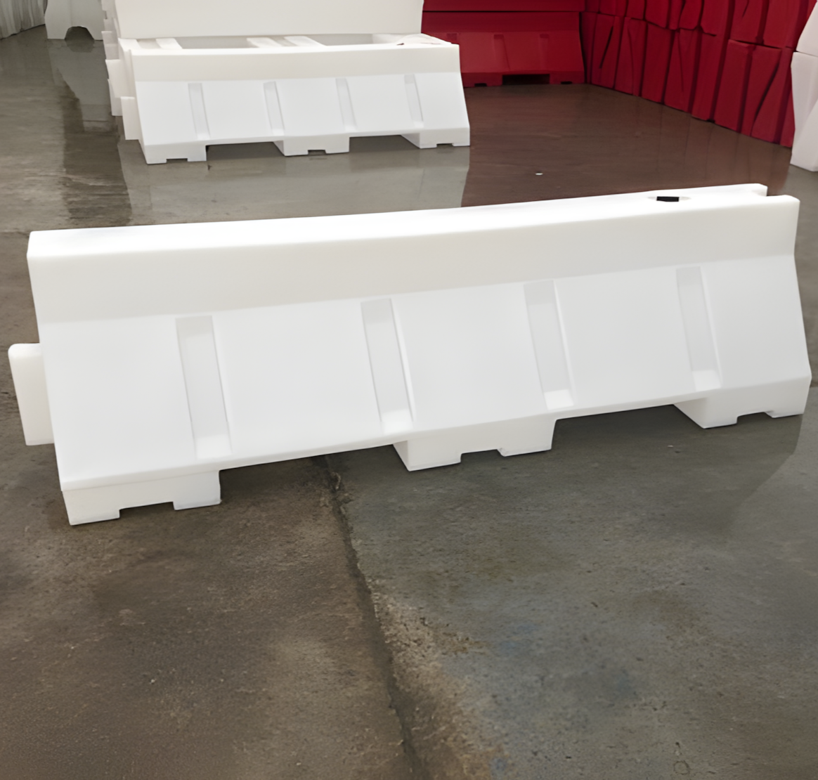 Yol Bariyeri Beyaz 150 x 50 x 50 cm