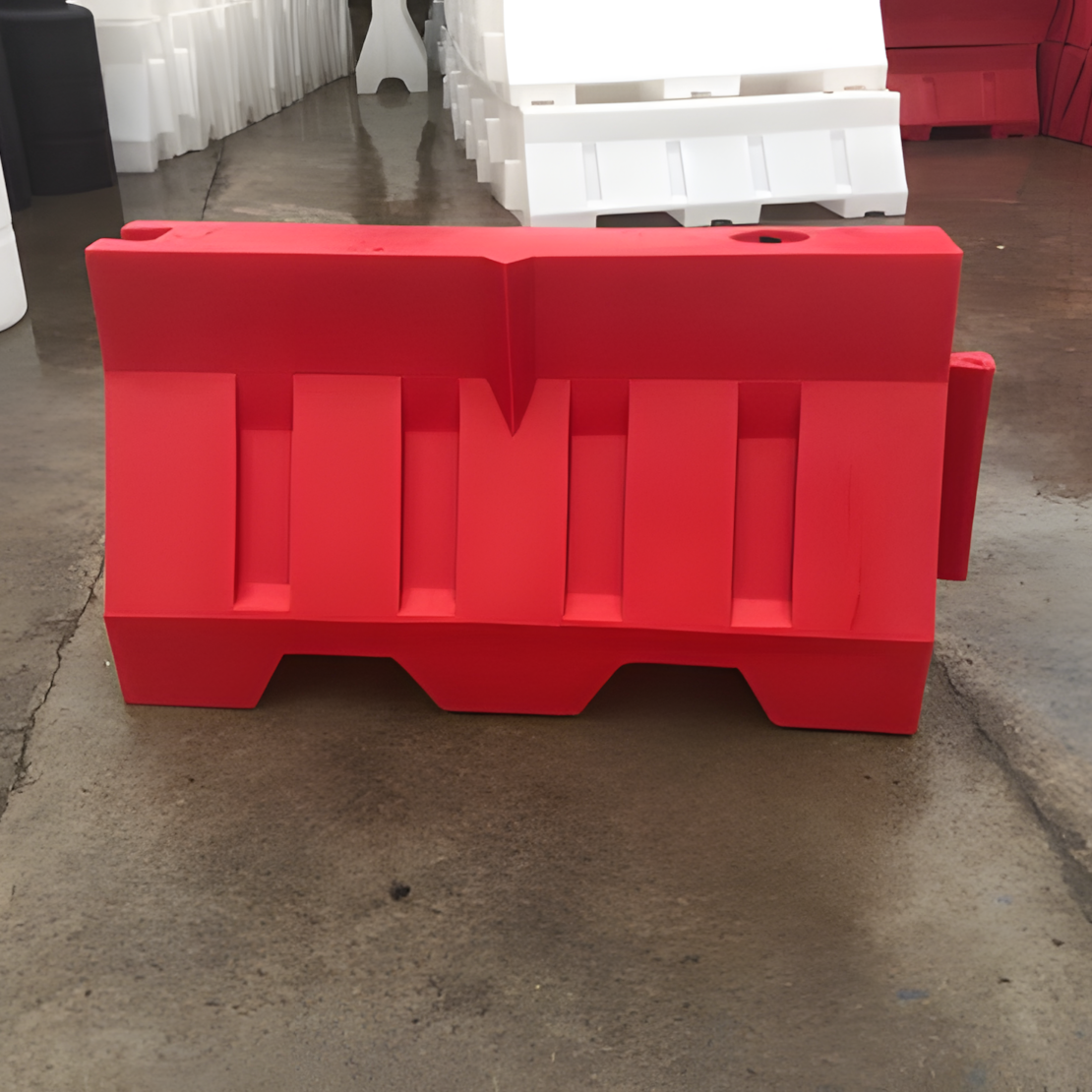 Yol Bariyeri Kırmızı 120 x 80 x 50 cm