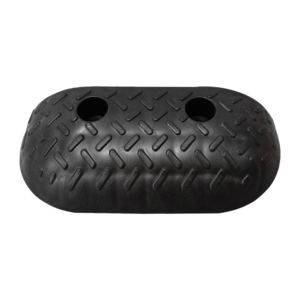 Yüksek Etkili Plastik Yol Kasisi Kapağı 25 x 10 x 5 cm - Siyah
