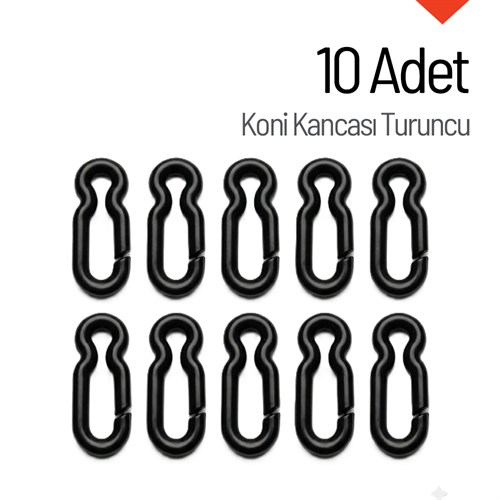 10 Adet Zincir Klipsi