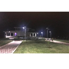 10 W Ekonomik Güneş Enerjili LED Park-Bahçe Armatürü, Sokak Lambası, Bahçe Lambası