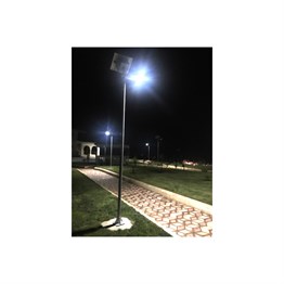 10 W Ekonomik Güneş Enerjili LED Park-Bahçe Armatürü, Sokak Lambası, Bahçe Lambası
