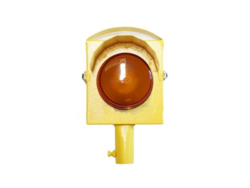 100 mm Tekli Duble Çakar Trafik İkaz Lambası (1MTF)