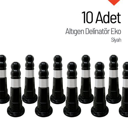 10lu Altıgen Delinatör Seti Eko, Esnek Duba