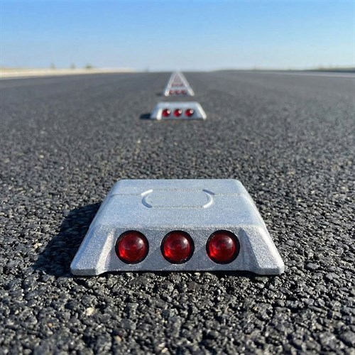 10lu Ankrajlı Metal Yol Butonu Seti