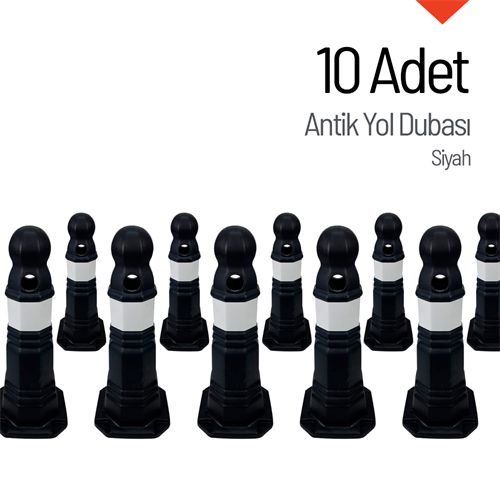 10lu Antik Yol Dubası Seti Siyah